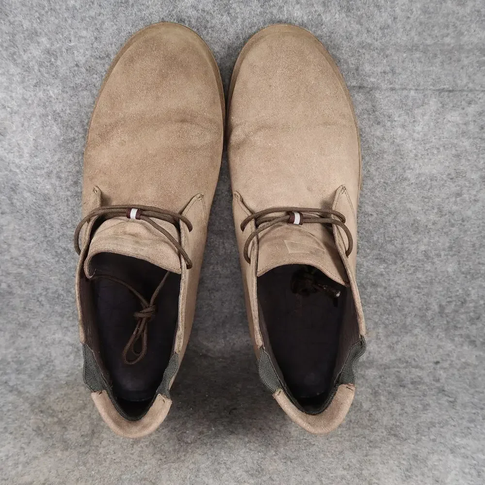 Camper Shoes Mens 45 Chukka Boots Leather Casual Lifestyle Lace Up Brown Comfort
